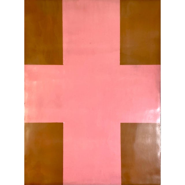 Original Encaustic Mixed Media Installation by Gina Cochran - 9 Panels - "And Away We Go" For Sale - Image 4 of 11