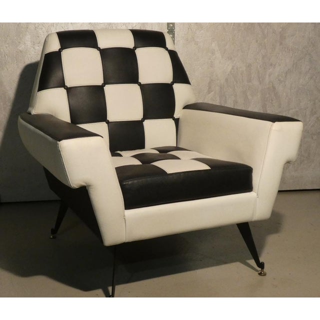 Set of Abstraction Design Optical Lounge Chairs, 1960s For Sale - Image 12 of 18