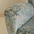 Italian Wingback Lounge Chair in Original Blue Upholstery, 1950s For Sale - Image 16 of 17