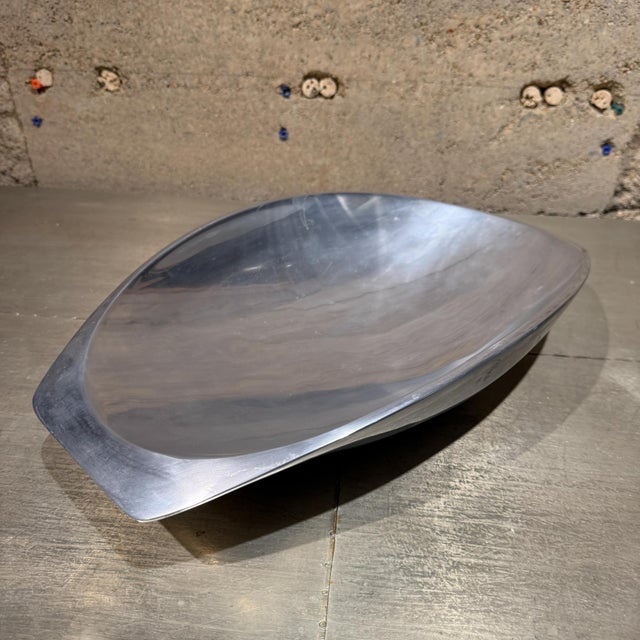 For your consideration, a Nambé Butterfly Bowl, an iconic mid-century modern serving dish. Originally designed in the...