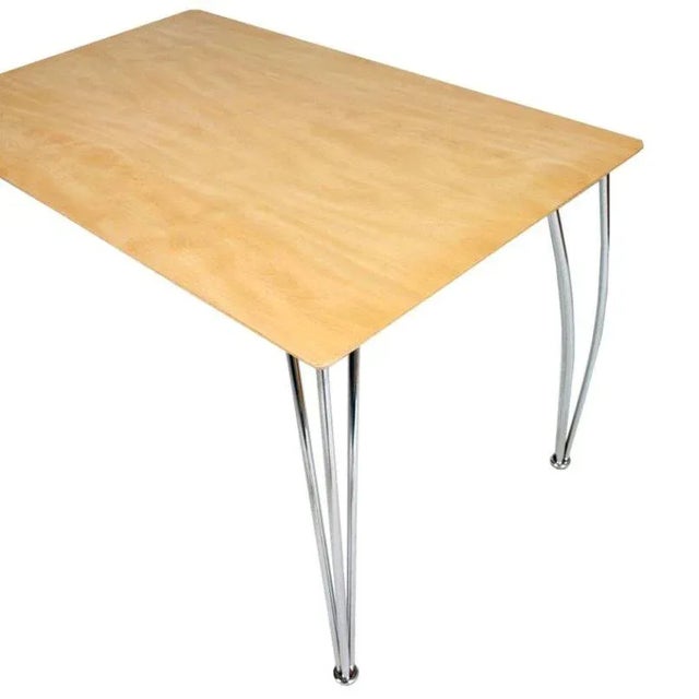 Italian Modern Set with Table by Piero Lissoni & 4 Connubia Chairs from Calligaris, Set of 5 For Sale - Image 6 of 11