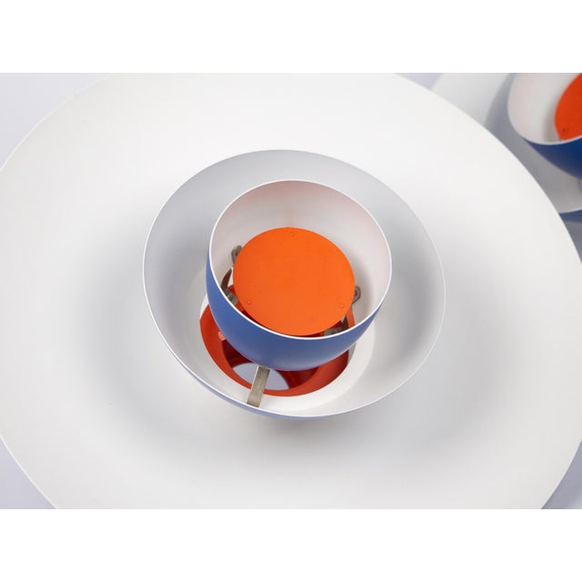 Vintage Danish PH 4/3 Lamps by Poul Henningsen for Louis Poulsen, 1966, Set of 2 For Sale - Image 6 of 12
