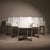 Description for sale is an exceptionally rare and elegant set of six „korium“ armchairs, designed by tito agnoli for the...