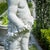 Gray Stone Putto as Personification of Spring, 20th Century For Sale - Image 8 of 13