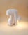 Ceramic Baume #3 White Stoneware Lamp by Elisa Uberti For Sale - Image 7 of 11