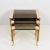 Mid-Century Solid Brass and Smoked Glass Interlocking Side Tables, 1970s, Set of 3 For Sale - Image 12 of 16
