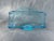 Vintage Folded Blue Art Glass Napkin Holder For Sale - Image 12 of 12