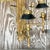 Vintage Late 20th Century Regency Gilt Bamboo Spiral Chandelier For Sale In West Palm - Image 6 of 14