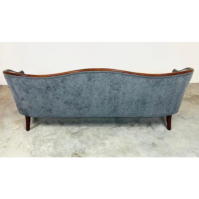 Chippendale-Inspired Serpentine Camelback Sofa by Hickory Chair For Sale In Philadelphia - Image 6 of 14