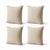 This beautiful 24'' X 24'' pillow cover set was made from authentic Turkish Kilim pieces. Bright colors of wool adorn the...