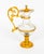 19th Century French Ormolu & Glass Ewers, Set of 2 For Sale - Image 5 of 14
