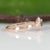 Natural Alexandrite Ring With Natural Diamond Accents: Solid 14k Gold, 5x3.4mm, Size 6.75 For Sale - Image 12 of 12