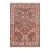 Shabby Chic Vintage‑Inspired Medallion Green/Ivory Hand Knotted Wool Rug - 7'11'' X 9'11'' For Sale