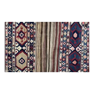 Antique Shahsavan Kilim/Rug, Mafrash C-1900's, 39" X 63"