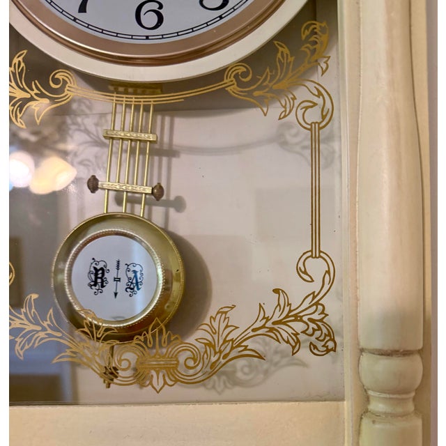 This clock is designed to be mounted on a wall, it serves as a functional timepiece and a decorative accent suitable for...