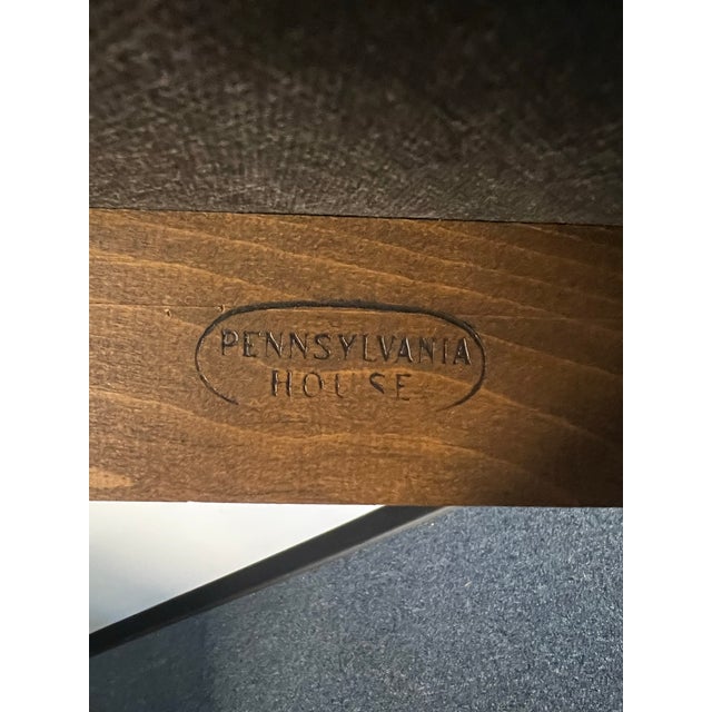 Pennsylvania House Cherry Empire Style Dining Chairs - Set of Four For Sale - Image 10 of 11