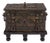 17th Century Spanish Baroque Iron-Mounted Dowry Chest For Sale
