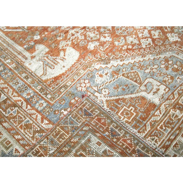 1940s Persian Shiraz Rug For Sale - Image 4 of 6