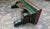 Wood Painted Wood Shelf with Coat Rack For Sale - Image 7 of 9