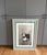 Farmhouse Large Framed Etching of a Black and White Cow For Sale - Image 3 of 12