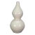 White Bottle Gourd Shape Vase For Sale