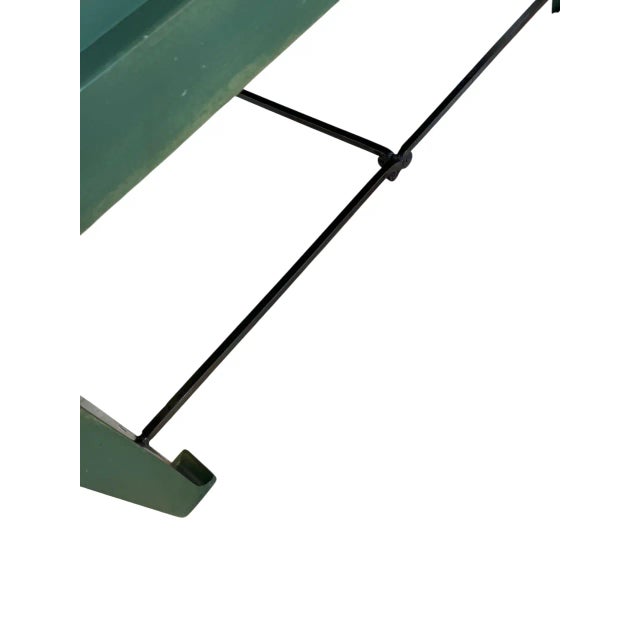 Bausman Company Green Coffee Table Bench Made For Sale - Image 12 of 14