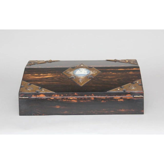 Coromandel Writing Slope, 1880s For Sale - Image 10 of 10