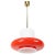 Opaline Glass Pendant Light, Czechoslovakial, 1960s For Sale - Image 11 of 11