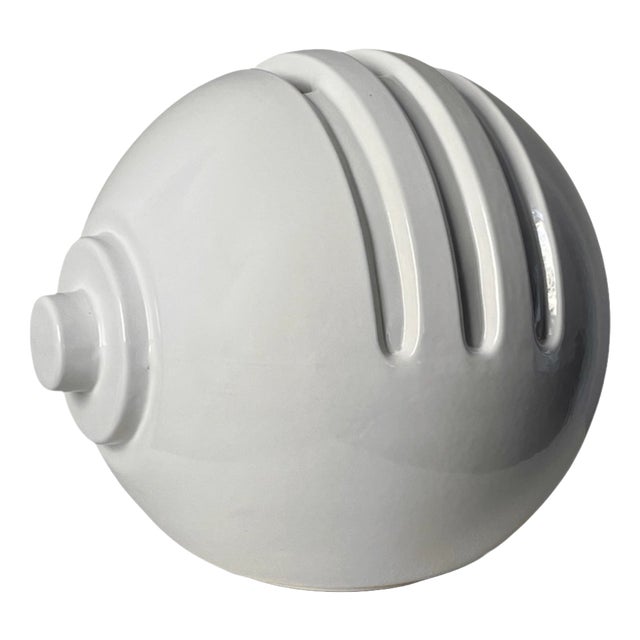 Space Age Ceramic Sculptural Vase attributed to Enzo Bioli for Il Picchio, Italy, 1970s For Sale