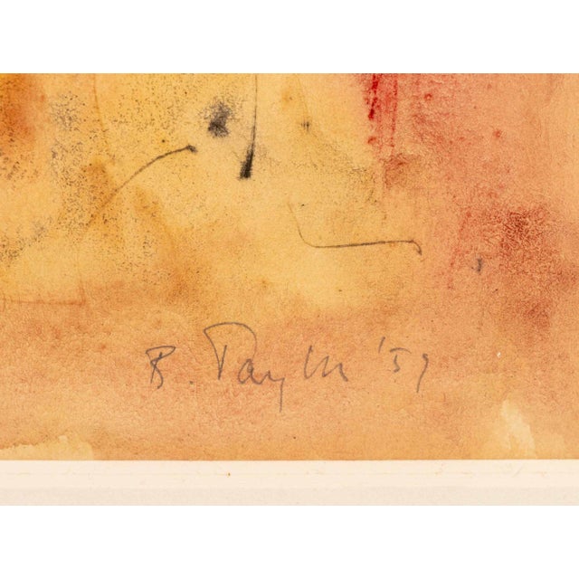Paper Bradley Walker Tomlin "Abstract Lines", 1951 For Sale - Image 7 of 8