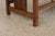 Brown Stickley Mission Oak Leather Spindle Settee For Sale - Image 8 of 18