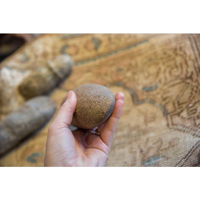 African Antique Bronze Age African Stone Primitive Tool For Sale - Image 3 of 7