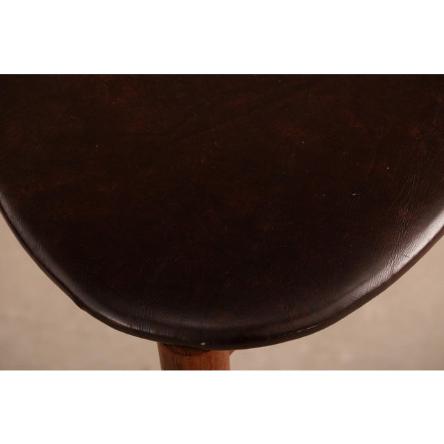Pair of Vintage Danish Roundette Style Dining Chairs in the Manner of Hans Olsen For Sale - Image 12 of 16