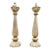 Panache Designs Scallop White Gold Table Lamps - a Pair For Sale