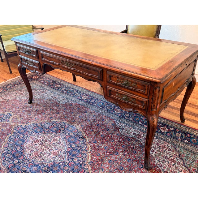 John Widdicom1960-70's French Provincial Style Desk and Executive Chair For Sale - Image 13 of 16