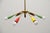 Mid-Century Modern Brass 6-Arm Sputnik Lamp, Italy, 1950s For Sale - Image 6 of 13