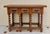 1950s Spanish Wood Console Table with Three Drawers, 1950 For Sale - Image 5 of 13