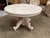 French Antique Painted Guéridon Table W/ Pedestal Base For Sale - Image 4 of 8