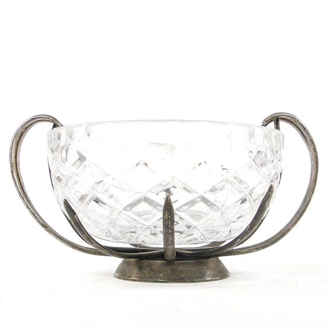 Silver Postmodern Sugar Bowl from Hefra, Poland, 1970s For Sale - Image 8 of 8