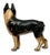Hard 2 Find Vintage 1930s Hubley Manufacturing Co. Brown Painted Boston Terrier Cast Iron Dog Doorstop For Sale - Image 12 of 18