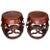 1950s Chinese Asian Hardwood Garden Seat Stools - a Pair For Sale - Image 10 of 10