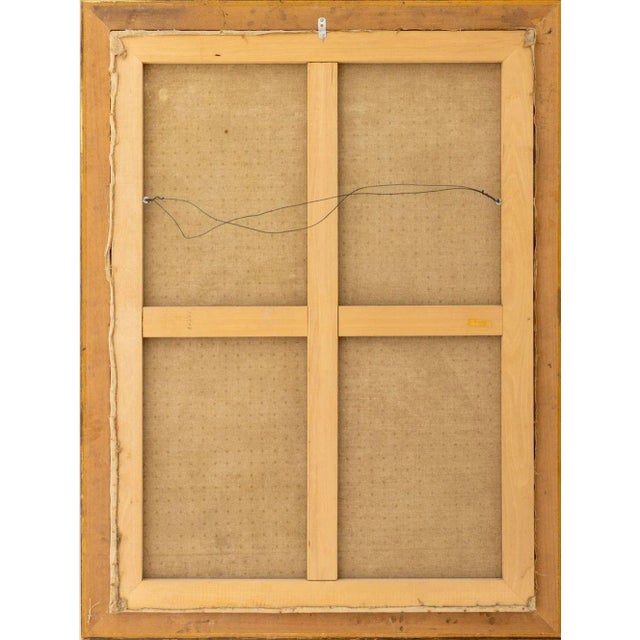 Clyde Singer Attributed Courting Scene, Oil on Canvas For Sale In New York - Image 6 of 6