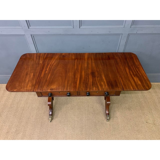 Brown George IV Mahogany Coffee Table, 1825 For Sale - Image 8 of 15