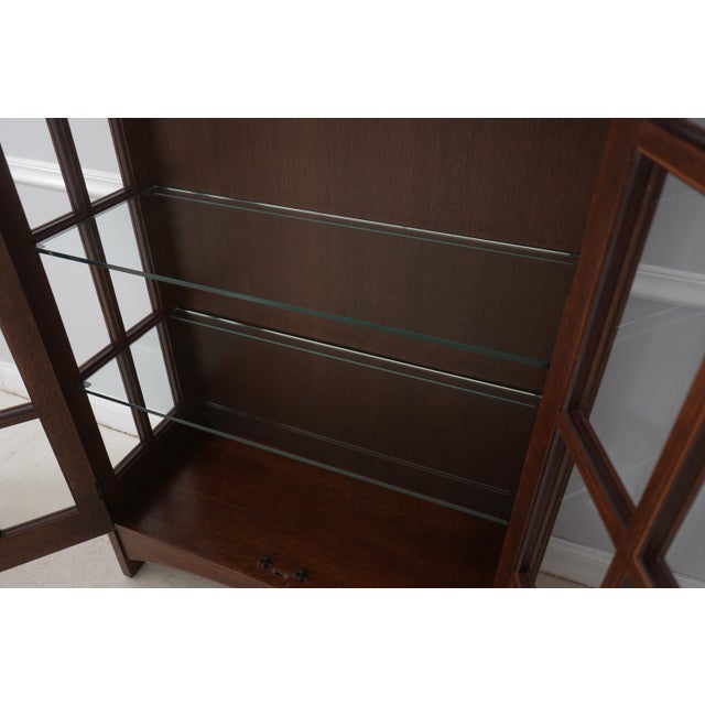 Stickley Stickley Mission Oak Arts & Crafts Bookcase For Sale - Image 4 of 17