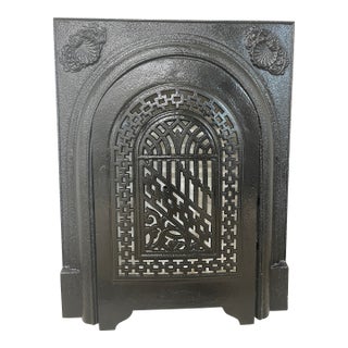 19th Century Fireplace Surround and Insert For Sale