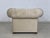 Beige Chesterfield Two-Seater Lounge Chair For Sale - Image 8 of 9