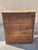 French Country Antique French Country Farmhouse White 2 Piece Step Back Hutch Kitchen Cupboard For Sale - Image 3 of 12