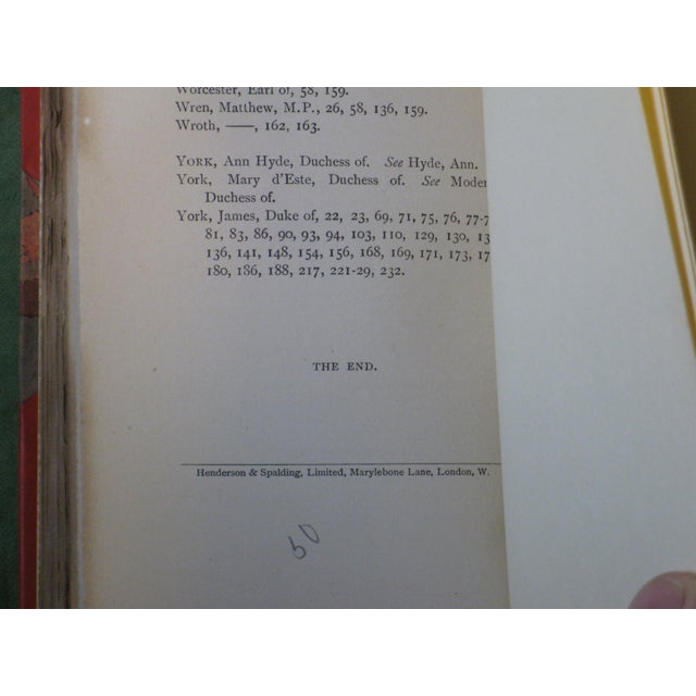 Book Fine Binding Satires & Pomes by Andrue Marvell 1892 London 2 Vol. Hardcover For Sale - Image 4 of 18