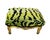 French Louis XV Scalamandrè Footstool For Sale - Image 3 of 11