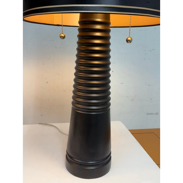 Circa 2007 Pacific Coast Lighting Plaster Table Lamps, Pair For Sale - Image 4 of 12